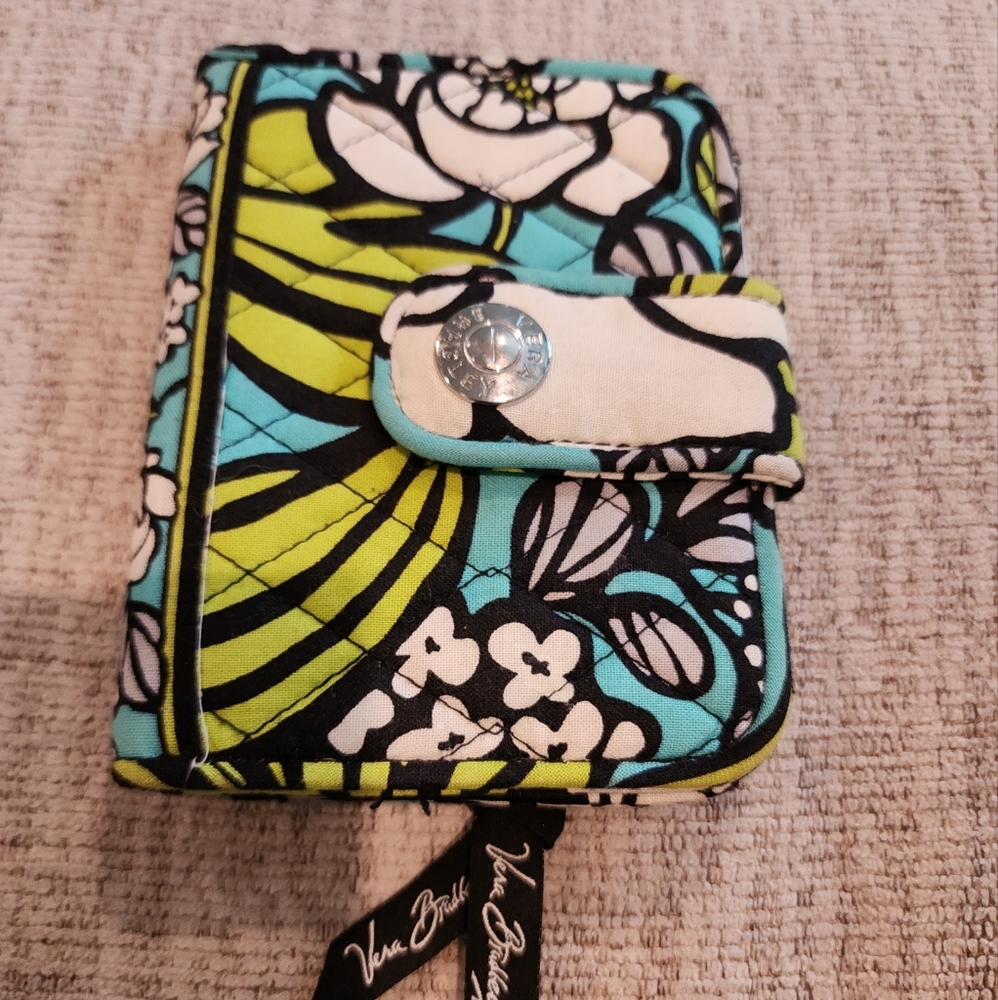 Vera Bradley Wallet in Midnight Green